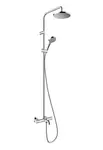 Hansgrohe Vernis Blend - Sprchový set Showerpipe 200 s vaňovým termostatom, EcoSmart, chróm 26079000