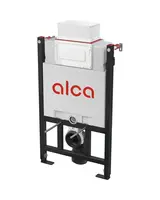 Alcadrain Předstěnové instalace - Předstěnová instalace pro závěsné WC, s ovládáním shora/zepředu, dávkovač tablet, stavební výška 0,87 m AM118/850