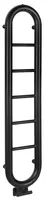 Sapho Topení - Otopné těleso Horizon 33x150 cm, černá mat IR195