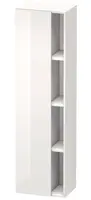 Duravit DuraStyle - Skrinka vysoká 180x50x36 cm, ľavá, lesklá biela DS1249L2222
