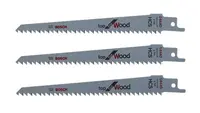 Bosch Príslušenstvo - Súprava pílových plátkov, dĺžka 21 cm, 3 ks F016800303