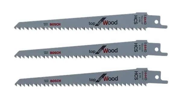 Bosch Príslušenstvo - Súprava pílových plátkov, dĺžka 21 cm, 3 ks F016800303