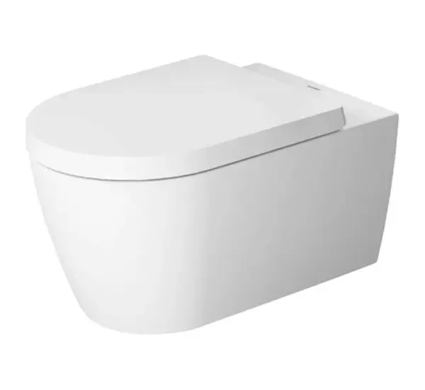 Duravit ME by Starck - Závesné WC, s WonderGliss, biela/matná biela 25280926001