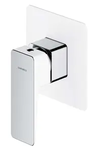 OMNIRES Parma - Sprchová baterie pod omítku, s tělesem, bílá/chrom PM7445CRB