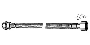 Schell Clean-Flex S - Pružné flexi-hadičky, chrom 103000630