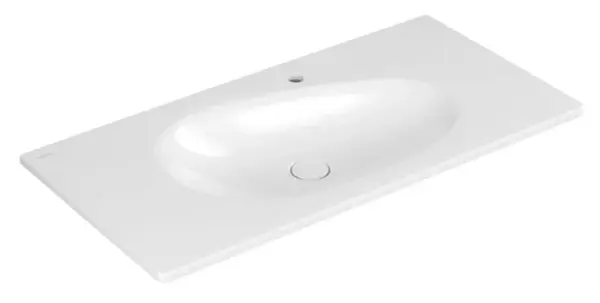 Villeroy & Boch Antao - Umývadlo nábytkové 100x50 cm, s prepadom, otvor na batériu, CeramicPlus, alpská biela 4A76ABR1