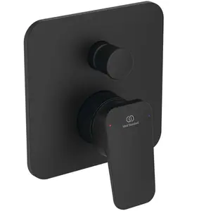 Ideal Standard CeraPlan - Vaňová batéria pod omietku, čierna BD263XG