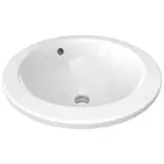 Ideal Standard Connect - Umývadlo zápustné, 38 cm, s prepadom, biela E505101