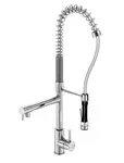 Steinberg 100 - Dřezová baterie s flexibilním ramenem a sprškou, chrom 100 1480