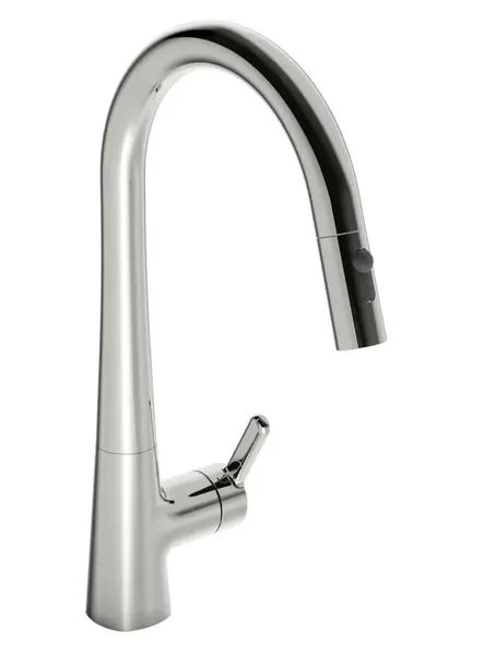 Hansa Designo - Dřezová baterie s výsuvnou sprškou, chrom 51362283