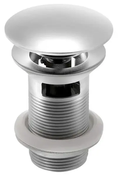 Sapho Minimal - Uzatvárateľný výpust na umývadlá s prepadom, ClickClack, nerezová MI057