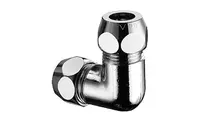 Schell Príslušenstvo - Rohové dvojité skrutkovanie, chróm 064470699