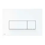 Alcadrain Thin - Ovládanie splachovania, antibakteriálne, matná biela M576