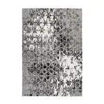 KOBEREC TKANÝ NA PLOCHO, 160/230 cm, šedá