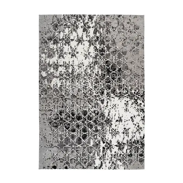 KOBEREC TKANÝ NA PLOCHO, 160/230 cm, šedá