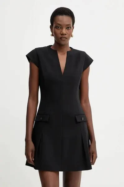 Šaty Guess JOANDRA černá barva, mini, W5BK19 W2402