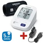 Tonometr OMRON M3 pažní+síť.zdroj CELIMED