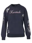 KOROSHI Mikina  indigo / ružová