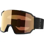 Salomon S/VIEW 3 PHOTOCHROMIC Unisex lyžařské brýle, černá, velikost