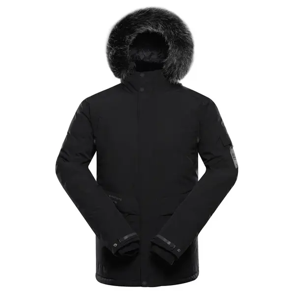 Pánská zimní bunda s membránou ptx alpine pro werd 2 černá xxl