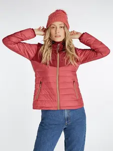 Dámská prošívaná bunda protest clover červená 36