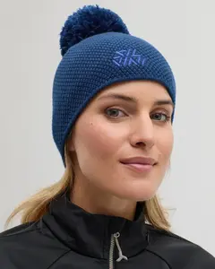 Unisex pletená čepice silvini airoso modrá s/m