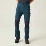 Pánské softshellové kalhoty regatta questra v tmavě modrá 3xl