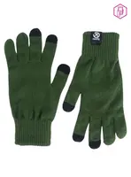 Rukavice meatfly boyd zelená one size