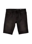 Volcom pánské kraťasy Solver Denim Short Black Out | Černá | Velikost 38