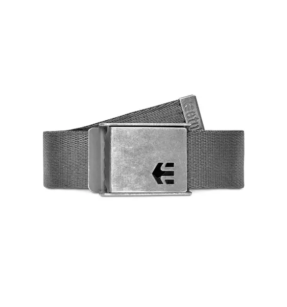 Etnies pásek Arrow Web Belt Charcoal | Šedá | Velikost One Size