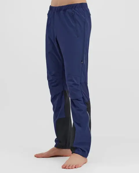 Pánské skialpové kalhoty silvini soracte tmavě modrá/černá m