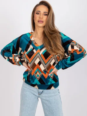 Blouse-DHJ-BZ-6550-4.40-sea