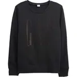 GAP V-LOGO DOORBUSTER CREW Dámska mikina s logom, čierna, veľkosť