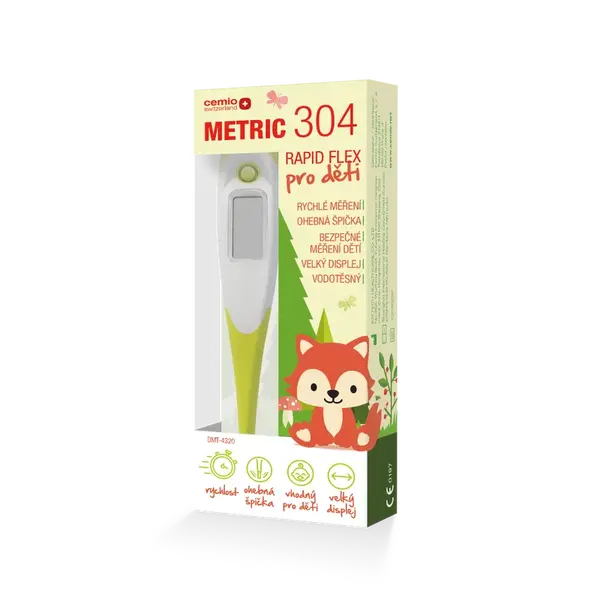 Cemio Metric 304 Rapid Flex Digitální teploměr dětský