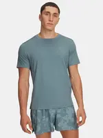 Pánské tričko Under Armour UA LAUNCH ELITE SHORTSLEEVE-GRN - Pánské