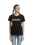 Meatfly dámské tričko Ladies MF Logo Black | Velikost M | 100% bavlna