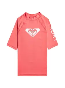 Roxy dětské tričko na surf Wholehearted Sun Kissed Coral | Růžová | Velikost 16 r.