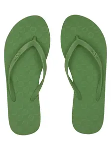 Roxy dámské žabky Viva IV Antique Green | Zelená | Velikost 8,5 US