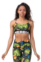 Nebbia Earth Powered sportovní podprsenka 565 , XS, zelená