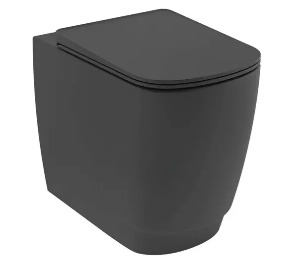 Kludi Resa S - Stojace WC, vario odpad, Rimless, Spiralflush, matná čierna 27WCB0339