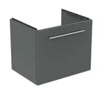 Ideal Standard i.Life A - Umývadlová skrinka, 53x40x44 cm, 1 zásuvka, sivý matný kremeň T6849NG