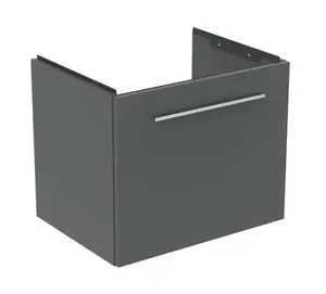 Ideal Standard i.Life A - Umývadlová skrinka, 53x40x44 cm, 1 zásuvka, sivý matný kremeň T6849NG