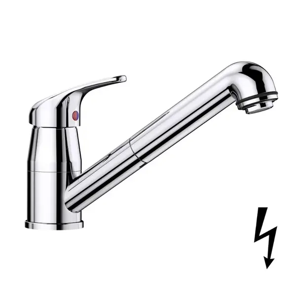 Blanco Daras S - Drezová batéria, s výsuvnou koncovkou, chróm 519724