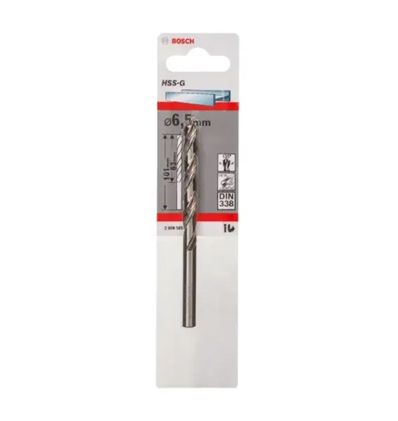 Bosch Príslušenstvo - Vrták do kovu, 6,5 x 101 mm 2608585927