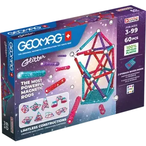 Geomag Glitter 60 dílků