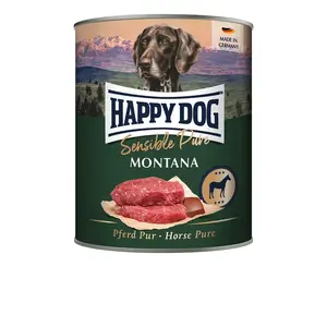 Happy Dog Sensible Pure Montana - konzerva, koňské maso 800 g