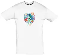 Petissimo Jungle pánské tričko - bílé XL