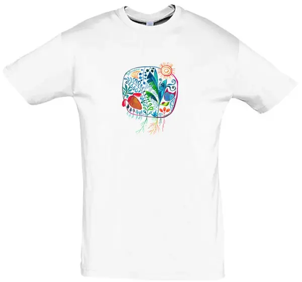 Petissimo Jungle pánské tričko - bílé XL