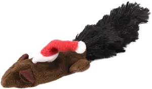 Flamingo Vánoční hračka myš pro kočky 2 ks