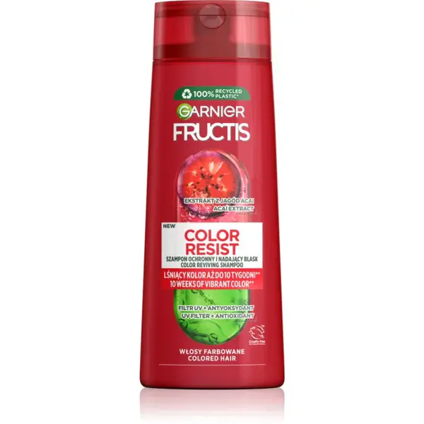 Garnier Fructis Color Resist posilňujúci šampón pre farbené vlasy 250 ml
